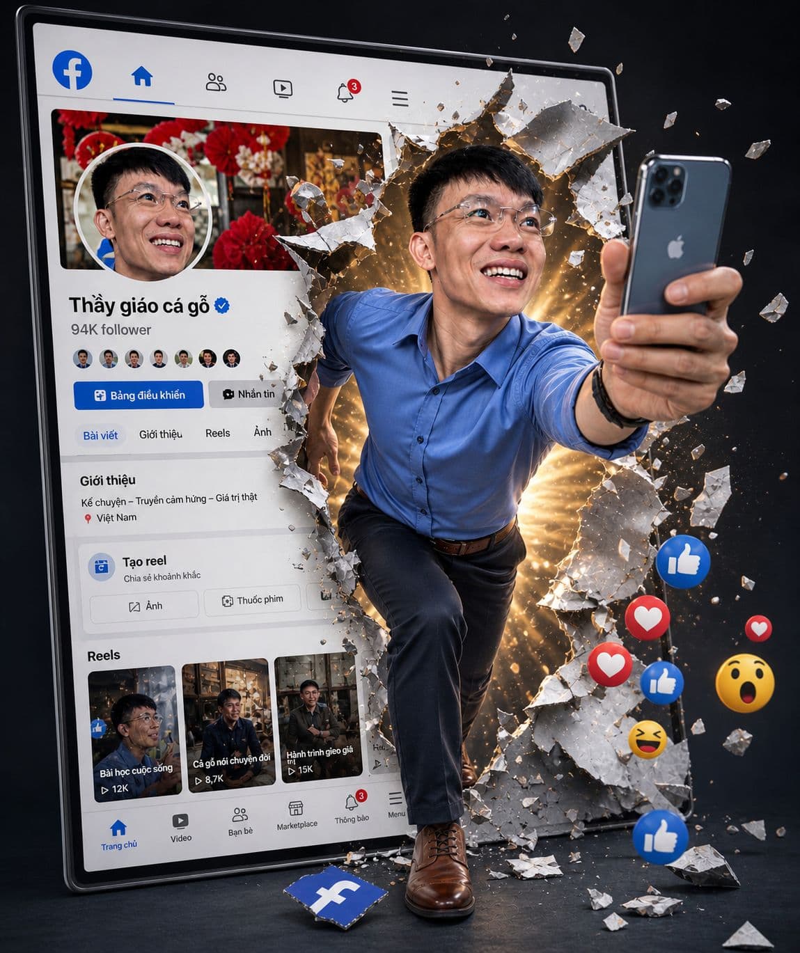 Thầy giáo Cá Gỗ - Phan Lễ Nhuần