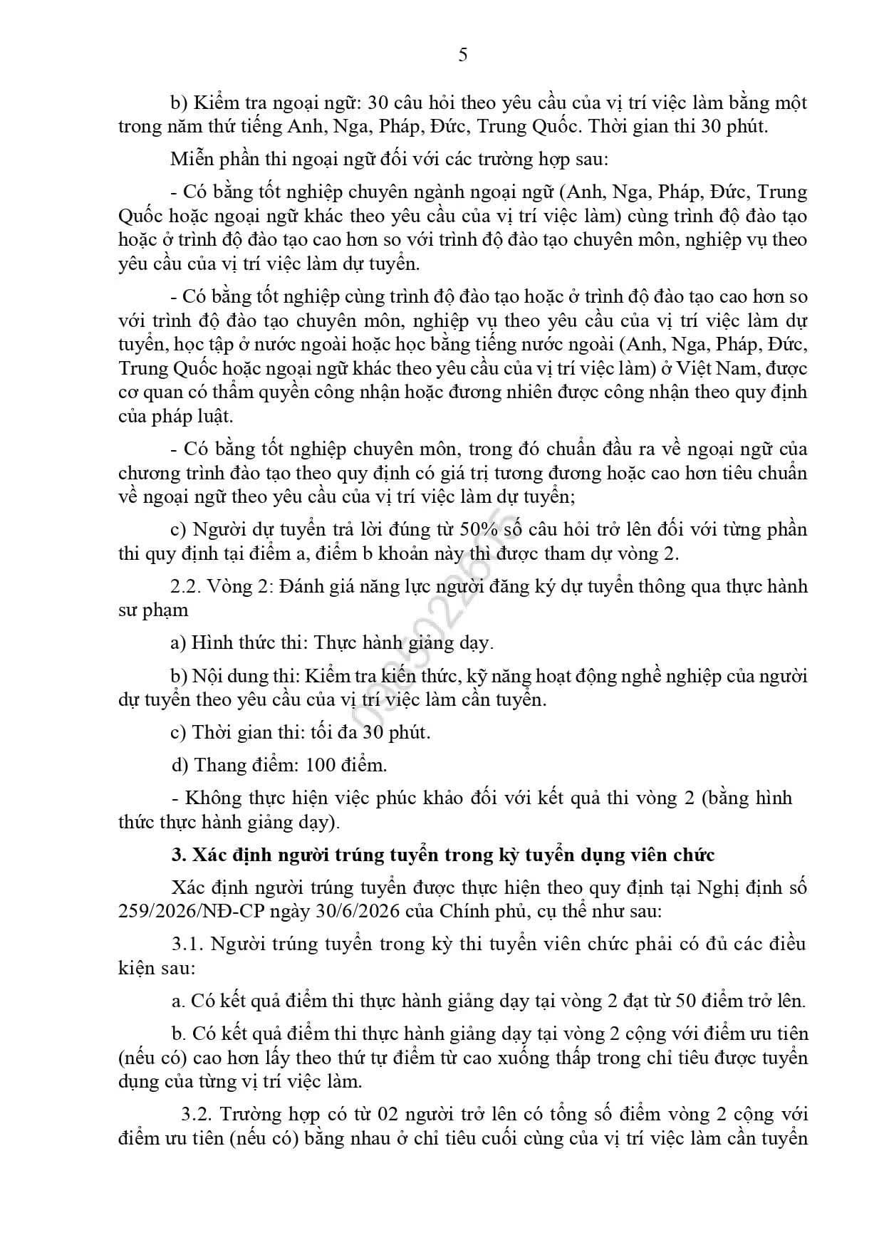 Thông báo tuyển dụng Vân Đình — trang 5